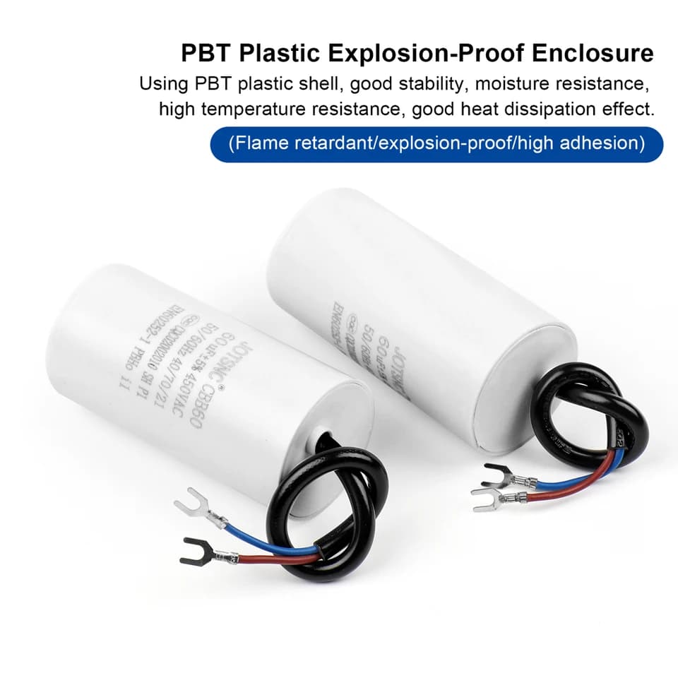 8µF 450VAC Motor Run Capacitor – CBB60 — view 3
