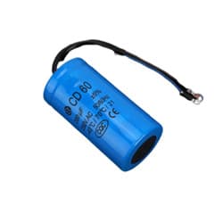 50µF 250VAC CD60 motor start capacitor (representative photo)
